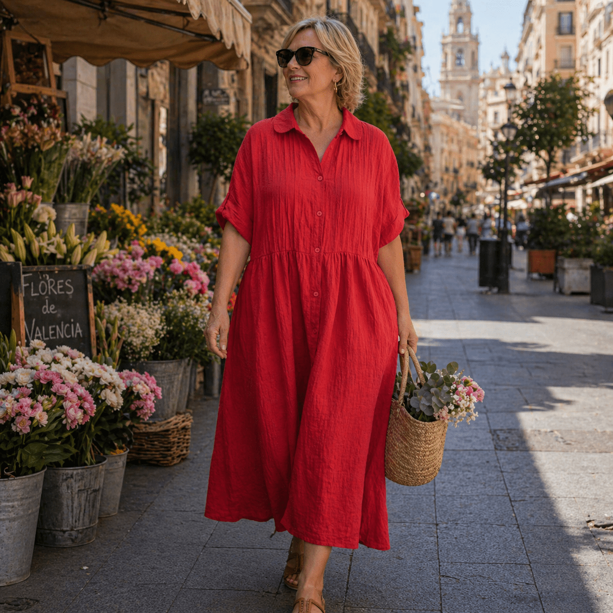 Amy | Pikk Looduslik Elegantsi Kleid - Liisi Valik
