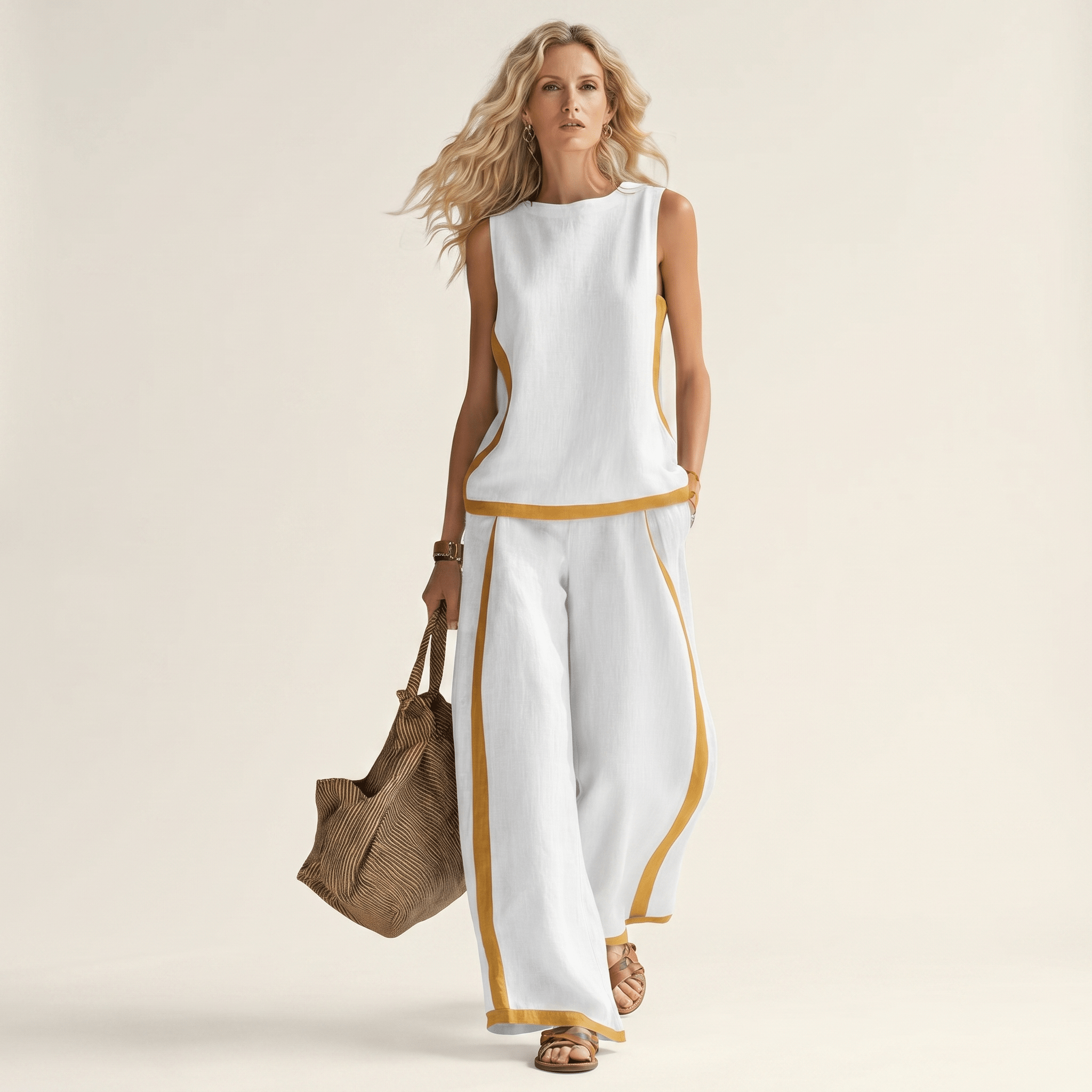 Aurene™ | Linane ja Puuvillane Komplekt - Liisi Valik