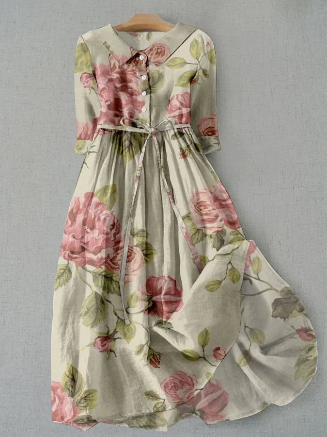 Brenda - Klassikaline Roosa Kleid - Liisi Valik
