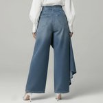 Carla - Ümberpööratud Denim Püksid - Liisi Valik