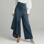 Carla - Ümberpööratud Denim Püksid - Liisi Valik