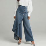 Carla - Ümberpööratud Denim Püksid - Liisi Valik