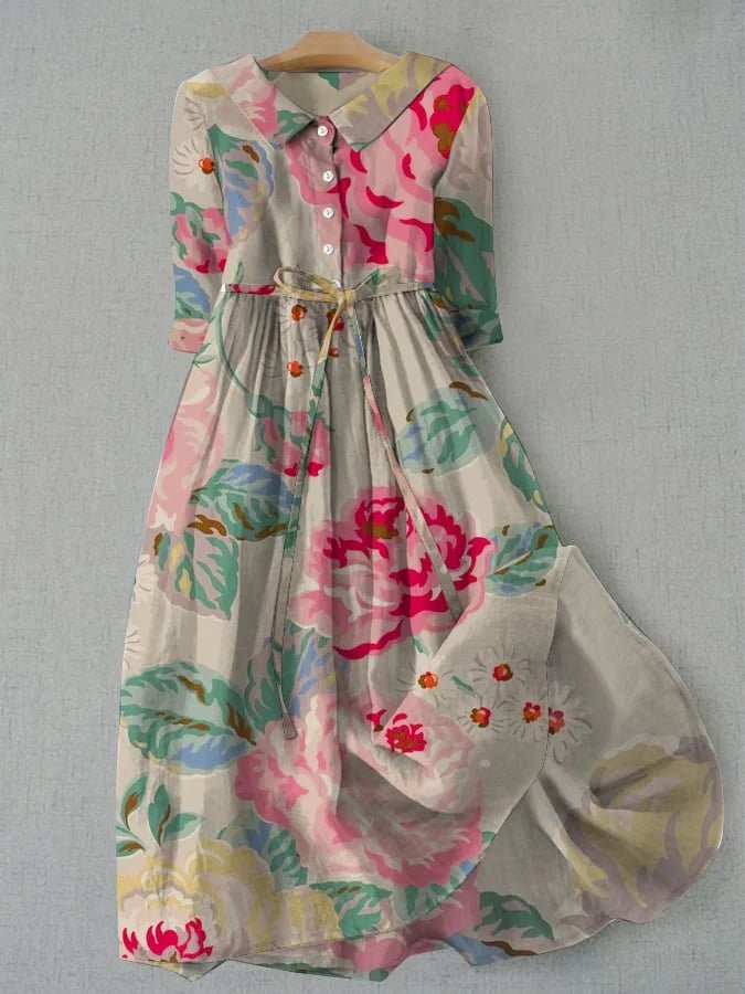 Cynthia – Elegantne Lilleline Kleid - Liisi Valik