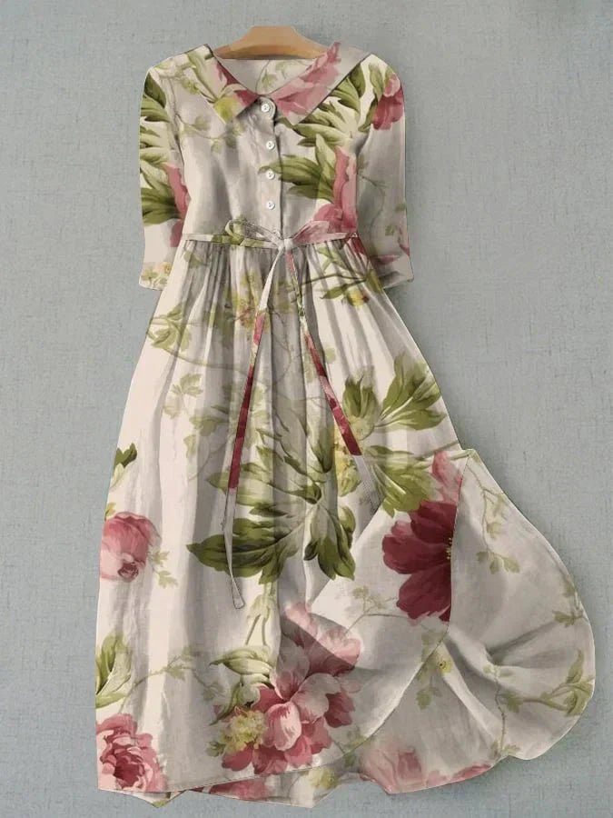 Diane – Elegantne lilleline kleit - Liisi Valik