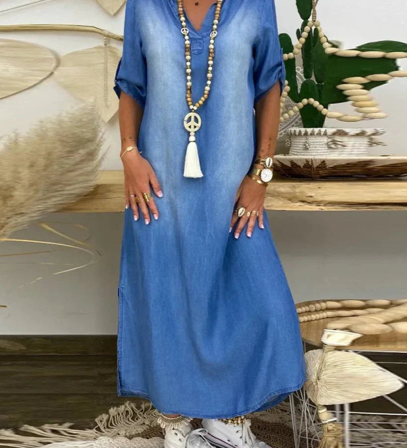 Ibiza – Moodne denim kleit - Liisi Valik