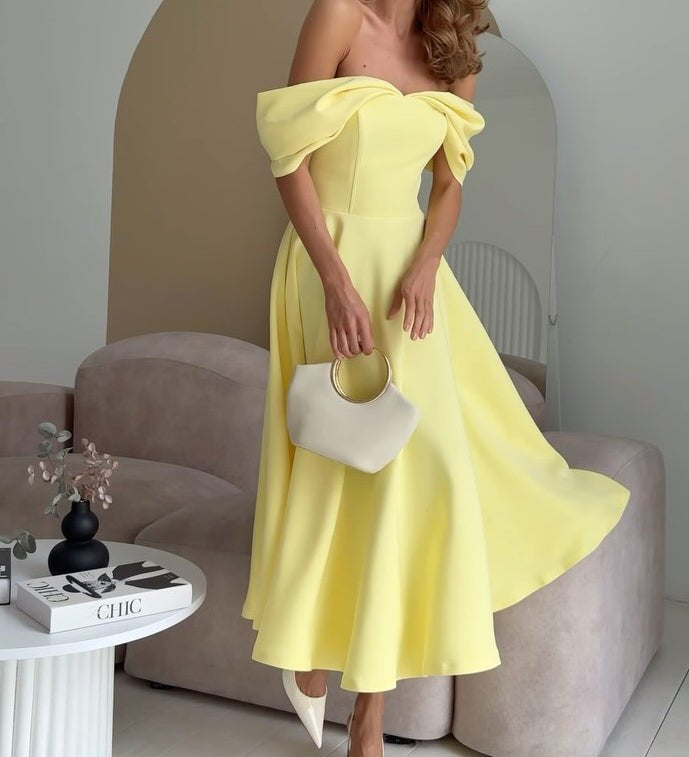 Isadora – Elegantne maxi kleit avatud õlgadega - Liisi Valik