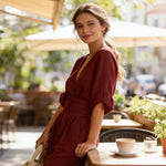 Liisa - Elegantne maksi V-kaelusega - Liisi Valik