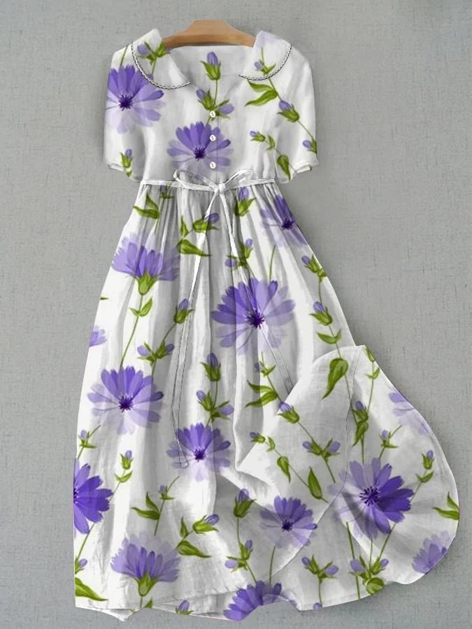 Linda – Kleid Graceful Bloom - Liisi Valik