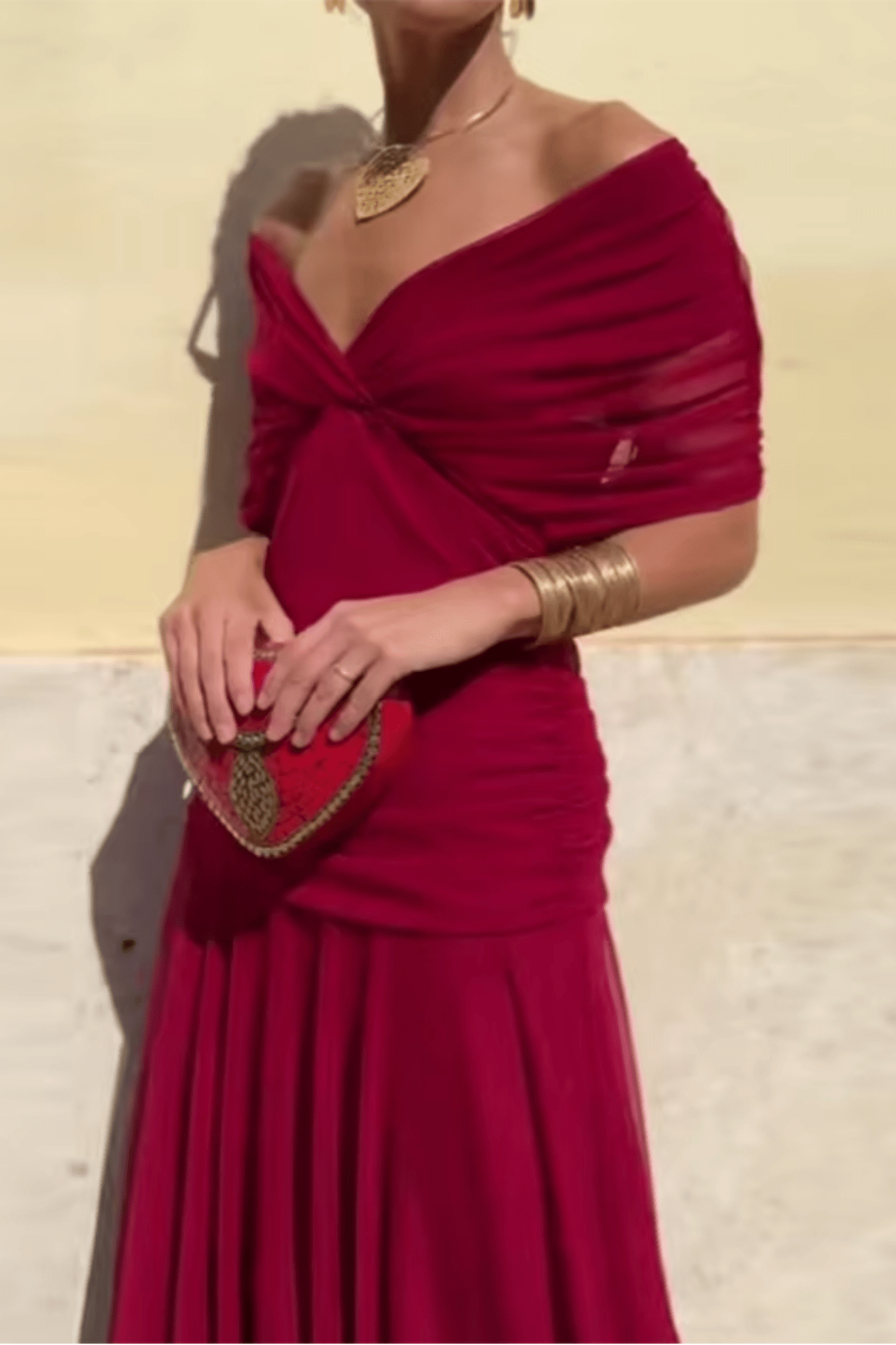 Louise – Elegantne maxi kleit V-kaelusega - Liisi Valik