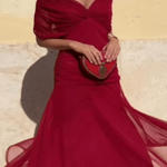 Louise – Elegantne maxi kleit V-kaelusega - Liisi Valik