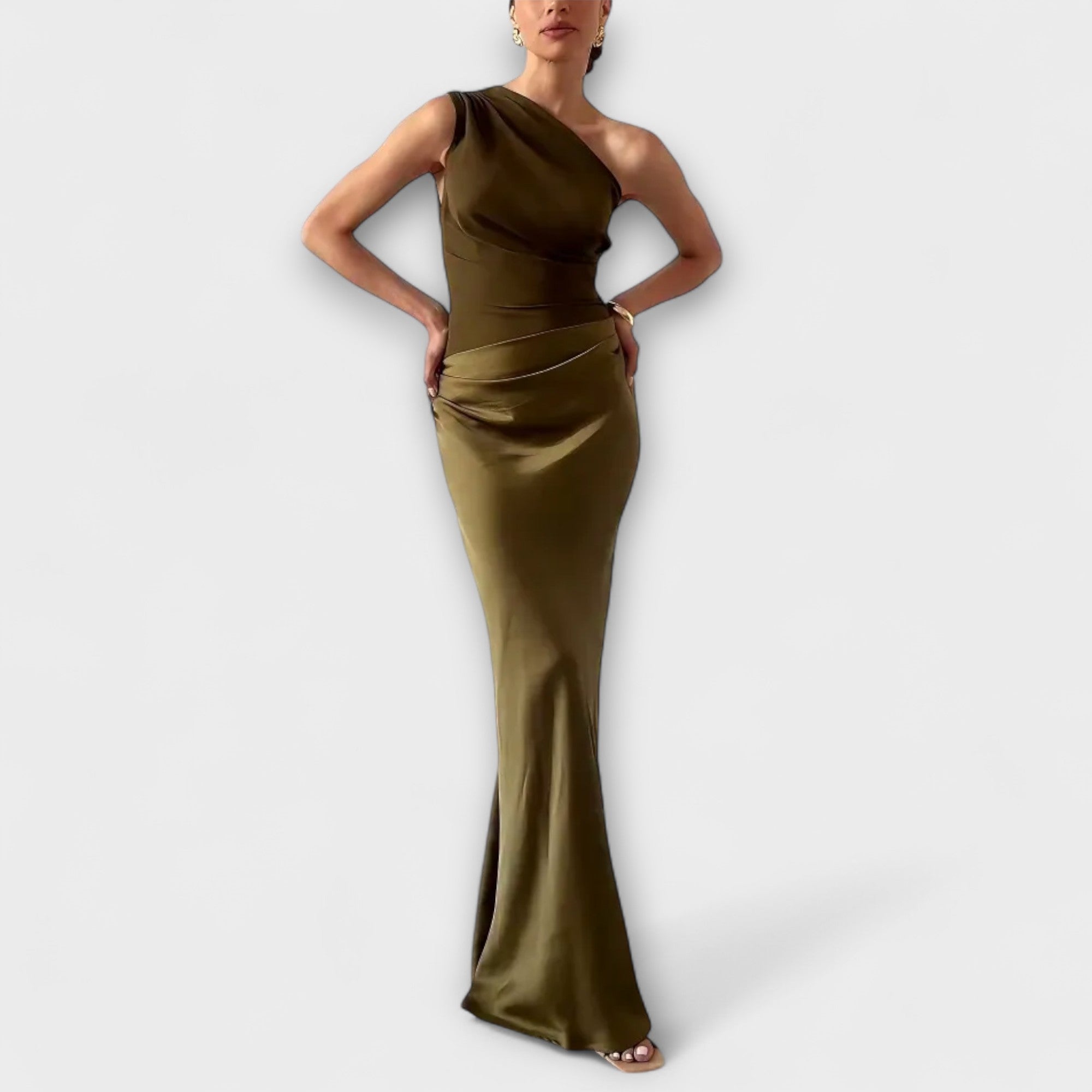Luna – Elegantne satiinist kleit - Liisi Valik