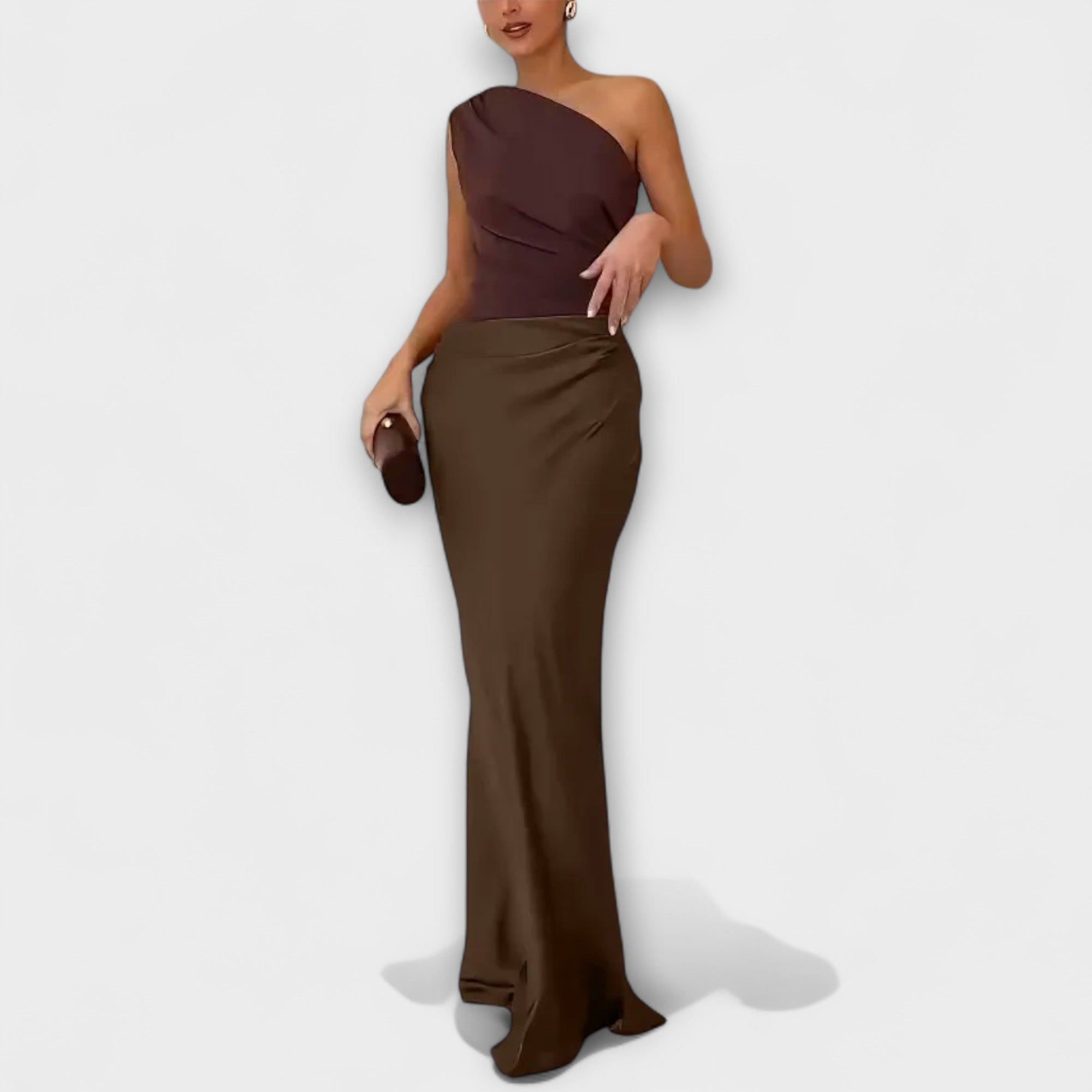 Luna – Elegantne satiinist kleit - Liisi Valik