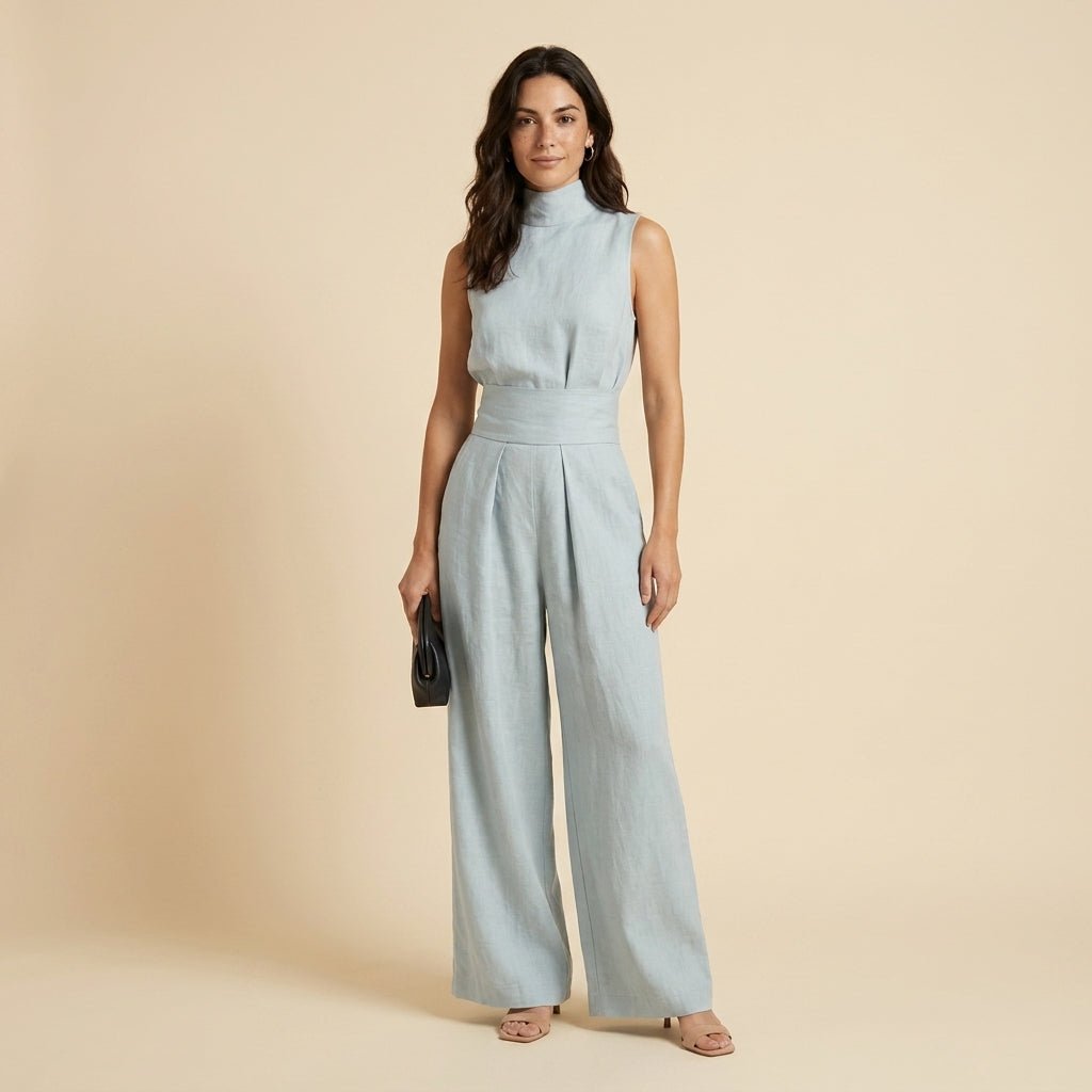 María™ | Minimalistlik Komplekt Top + Lai Püks - Liisi Valik