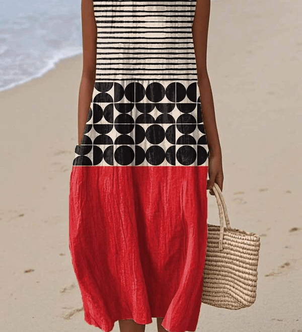 Midi Colorblock Kleit Jane™ - Liisi Valik