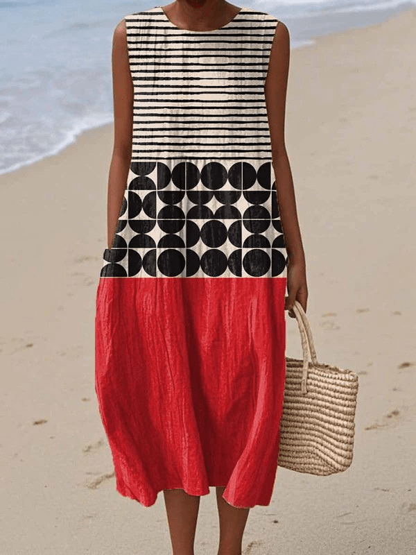 Midi Colorblock Kleit Jane™ - Liisi Valik