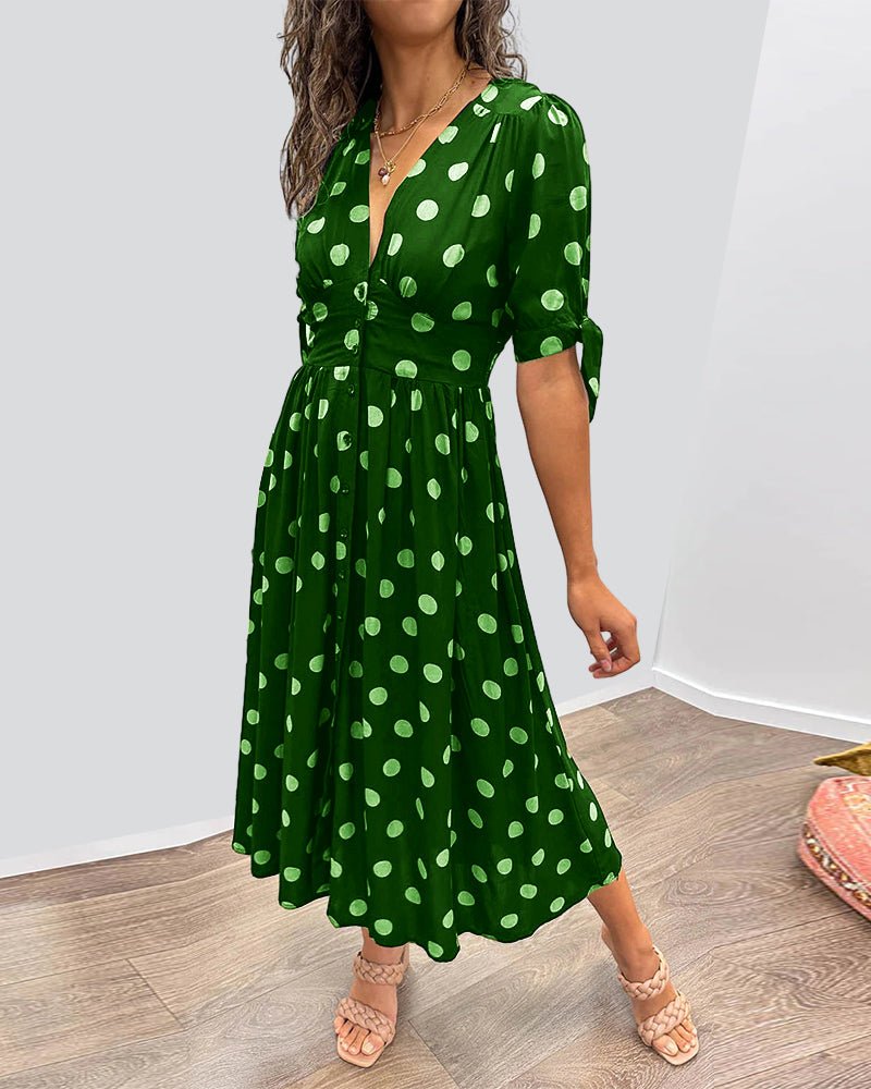 Monica™ – Elegantne täpikleit - Liisi Valik