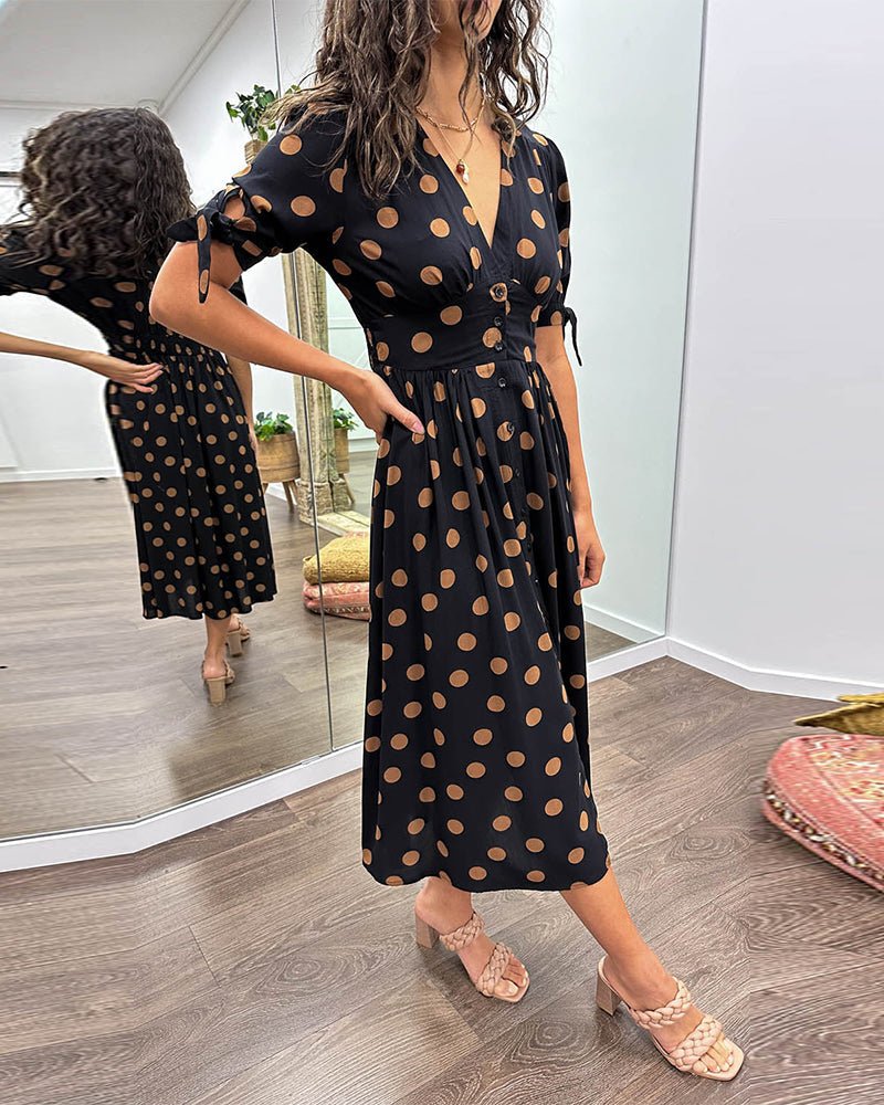 Monica™ – Elegantne täpikleit - Liisi Valik