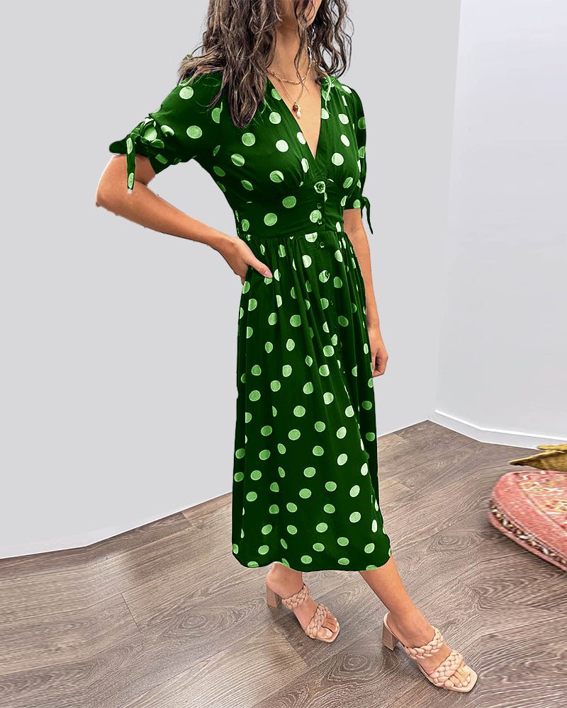 Monica™ – Elegantne täpikleit - Liisi Valik