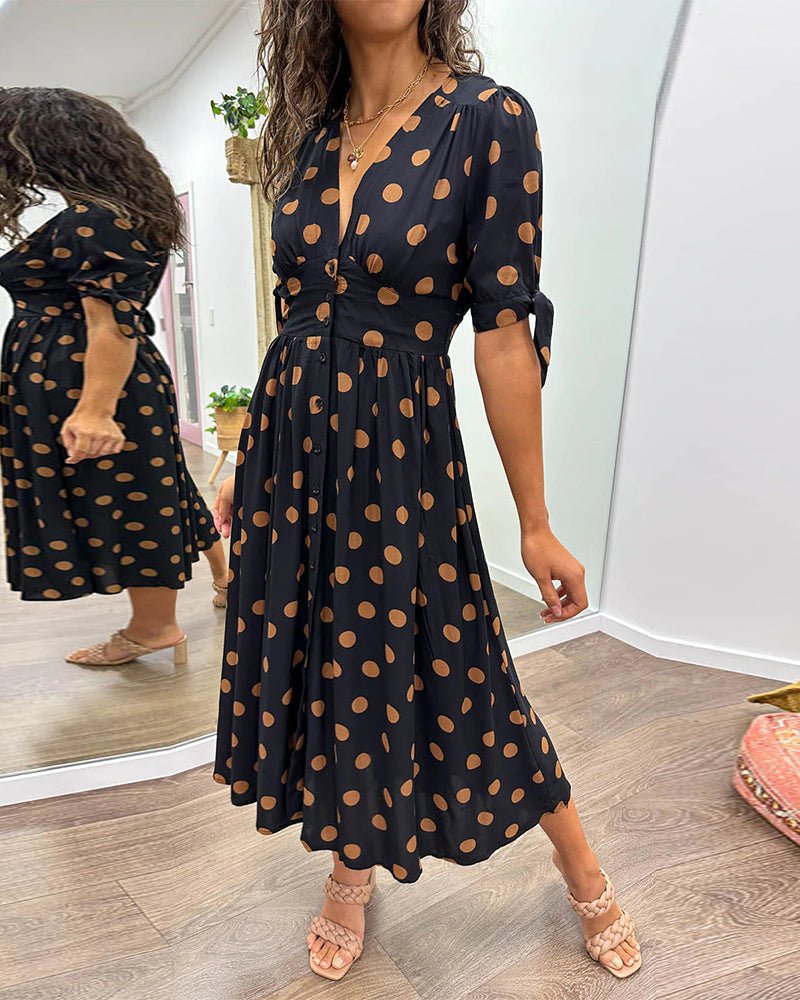 Monica™ – Elegantne täpikleit - Liisi Valik
