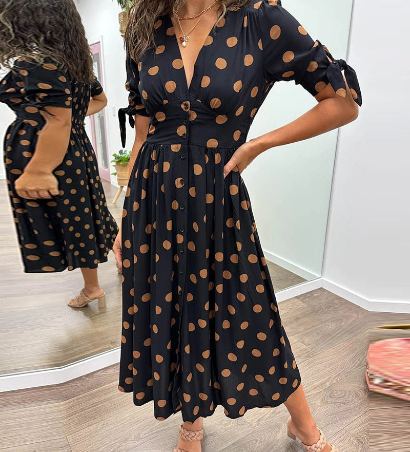 Monica™ – Elegantne täpikleit - Liisi Valik