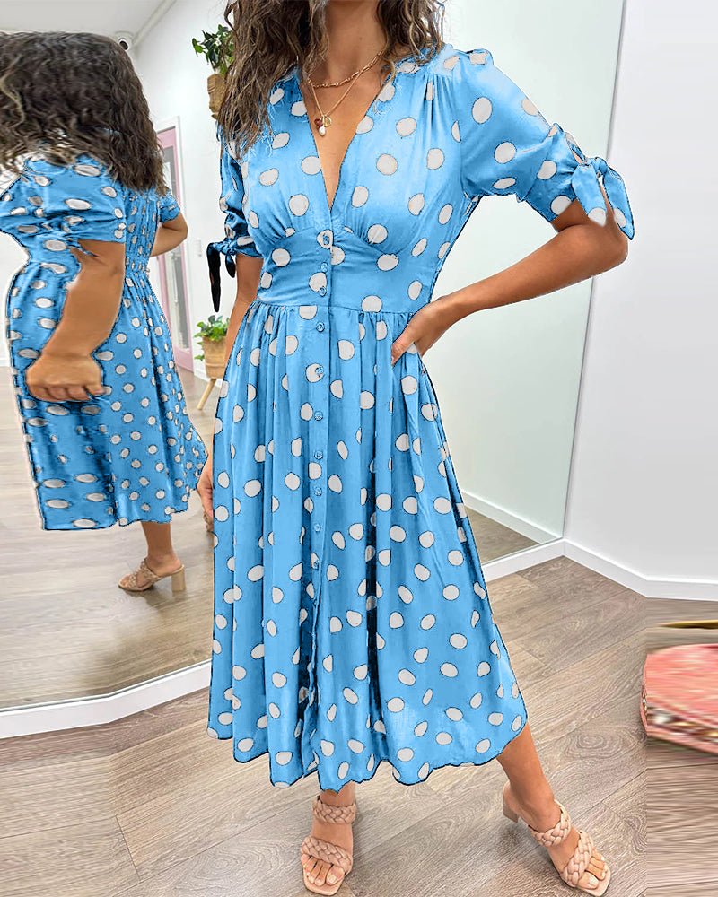 Monica™ – Elegantne täpikleit - Liisi Valik