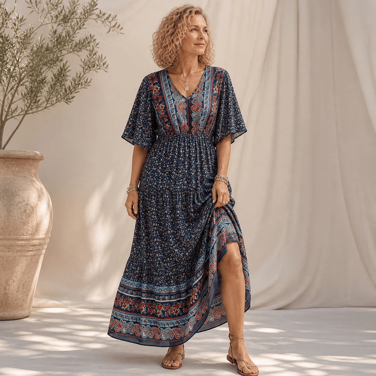 Nerisa | Boheemlaslik Elegantsi Kleid - Liisi Valik