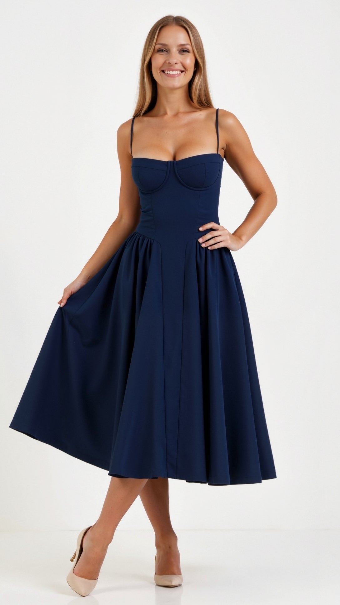 Odette – Elegantne midi kleit - Liisi Valik