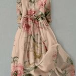 Sandra – Elegantne Lilleline Kleid - Liisi Valik