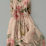 Sandra – Elegantne Lilleline Kleid - Liisi Valik