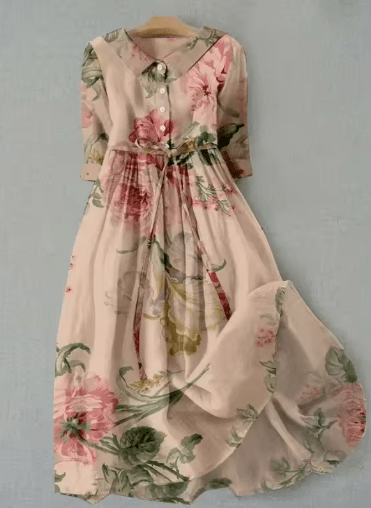 Sandra – Elegantne Lilleline Kleid - Liisi Valik