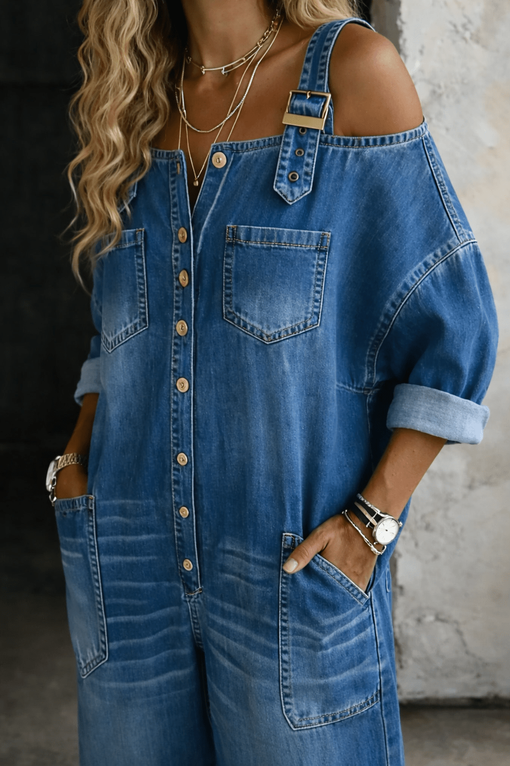 Sophia | Mono Denim avatud õlgadega - Liisi Valik
