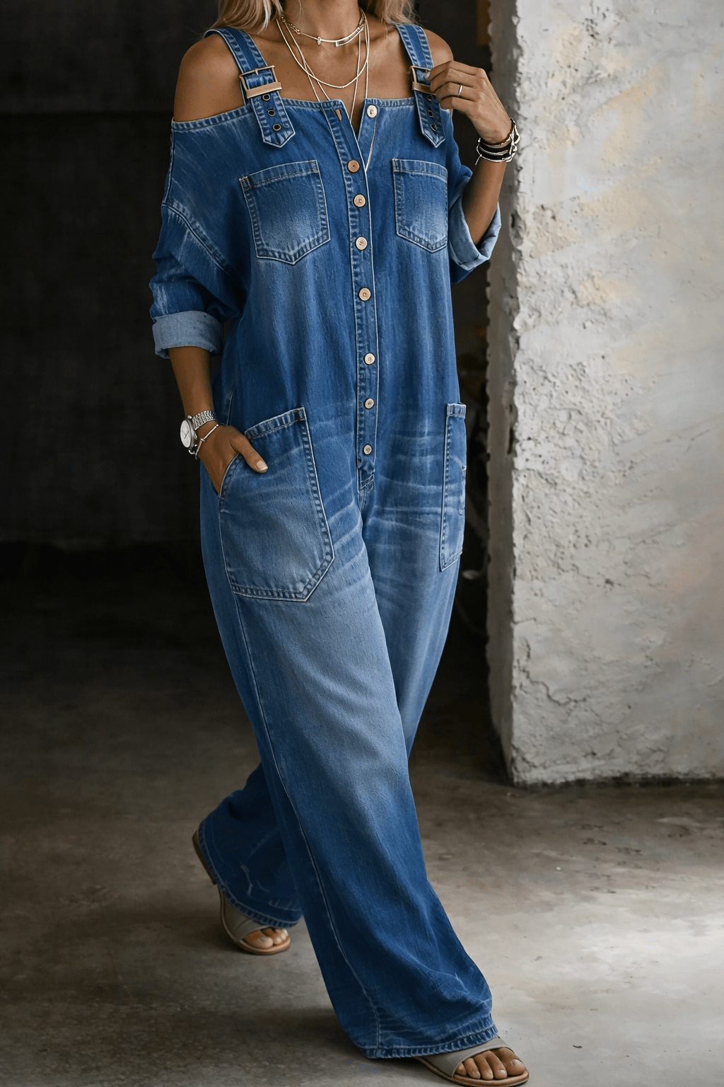 Sophia | Mono Denim avatud õlgadega - Liisi Valik