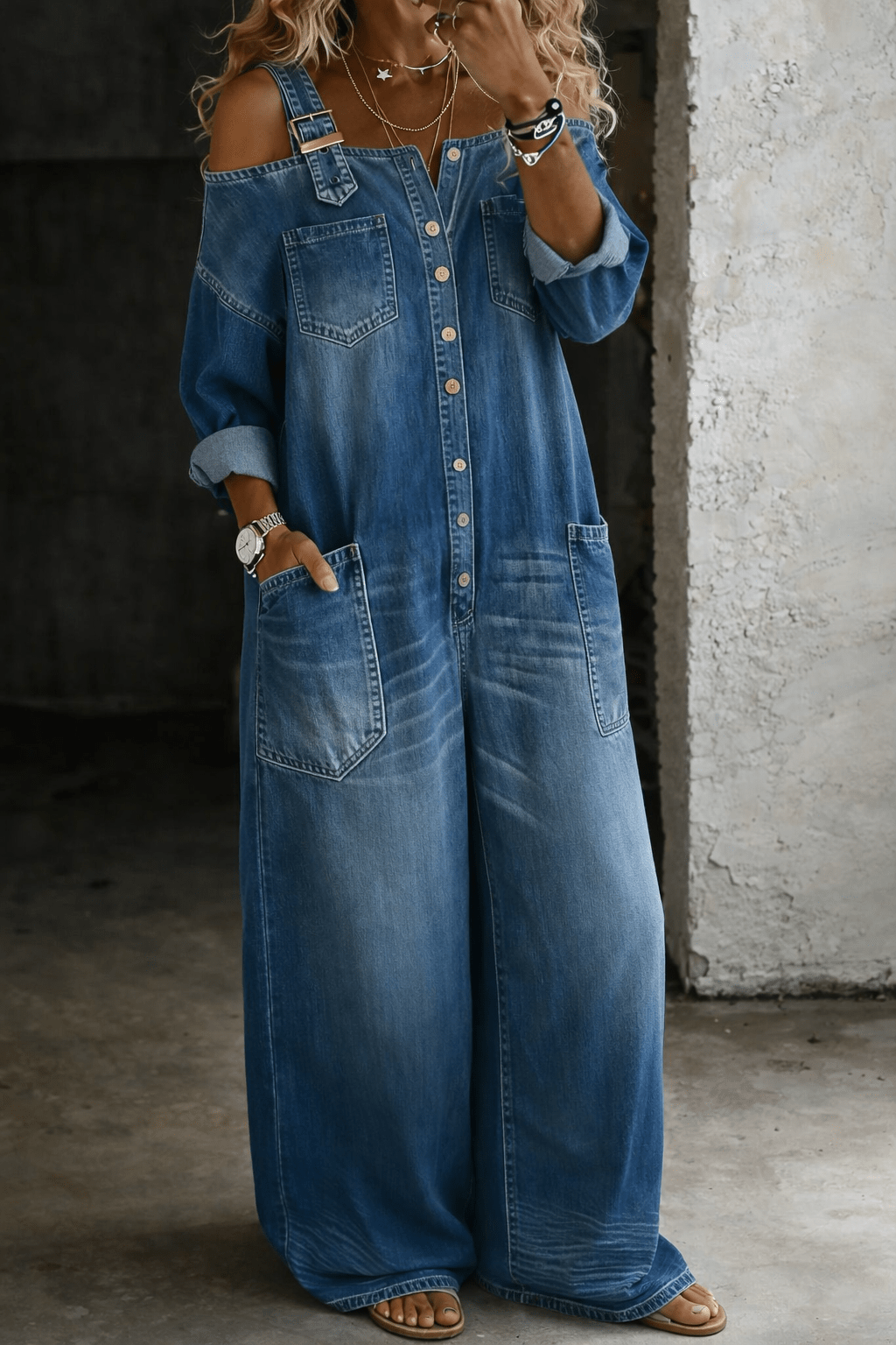 Sophia | Mono Denim avatud õlgadega - Liisi Valik