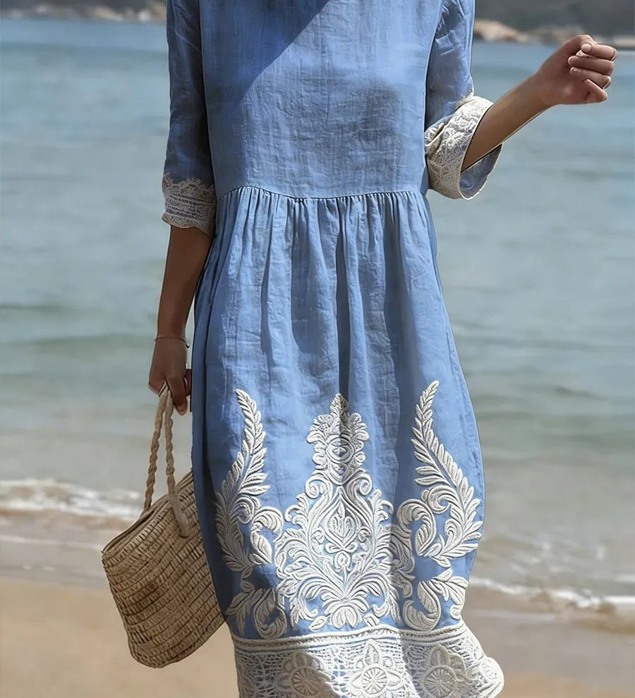 Tiffany | Kleid Floral ja Aegade Musteriga - Liisi Valik