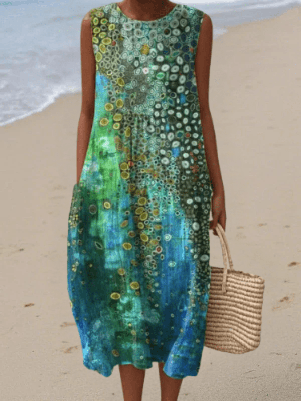 Zara™ Reef midi kleit - Liisi Valik